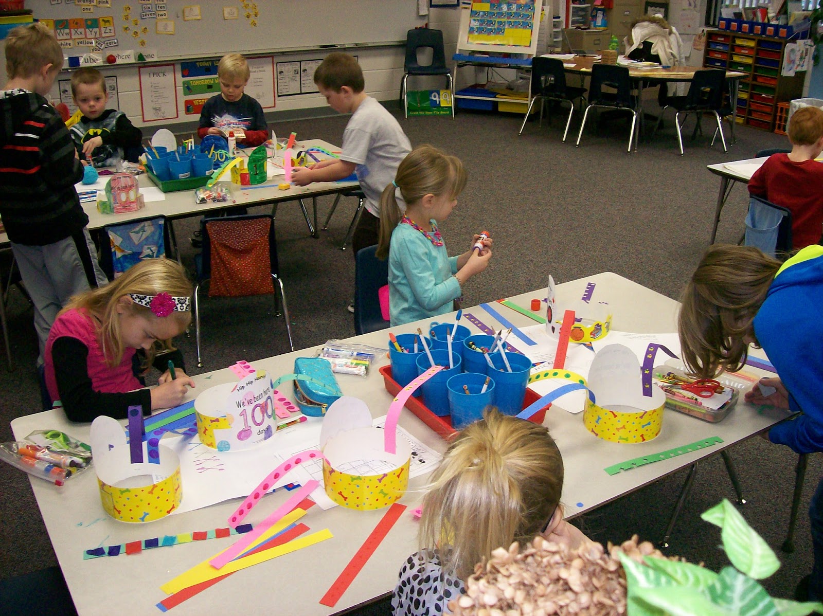 Mrs. Hendershot's Kindergarten: 100th Day Hats!