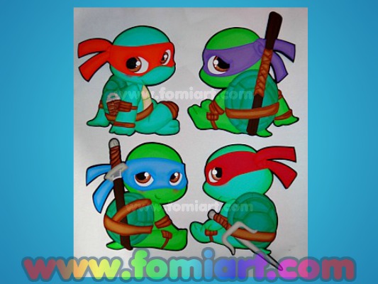 Las Tortugas Ninja Baby/ Fomiart