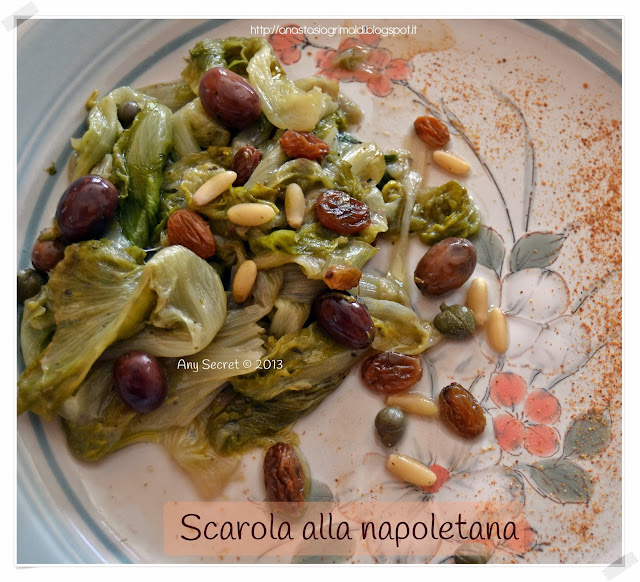 scarola alla napoletana, alla moda di mia nonna anna