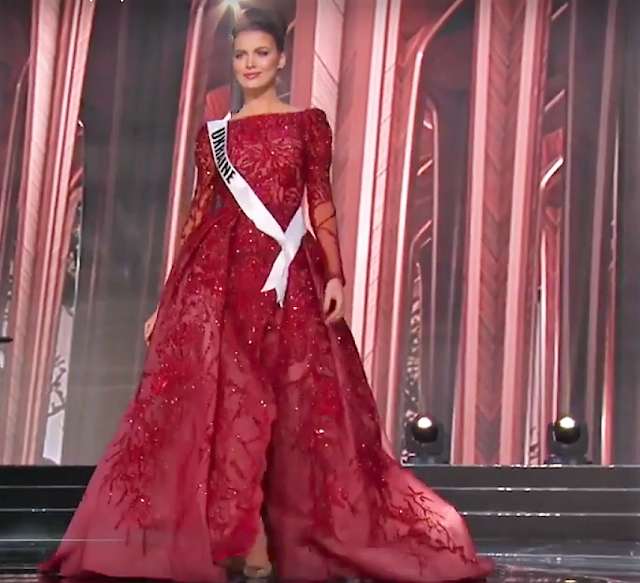 Đầm dạ hội của Lệ Hằng được đánh giá top đẹp nhất Miss Universe 2016 Ukraine_Gown
