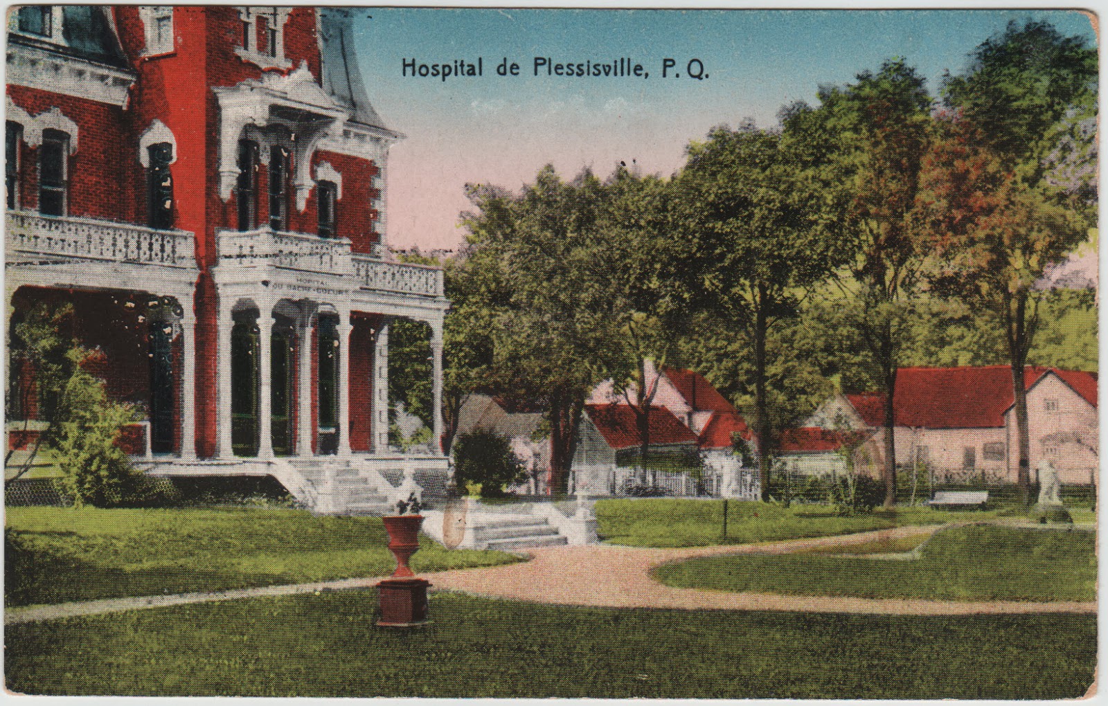Plessisville en Cartes Postales Carte Postale de L'Hôpital de Plessisville
