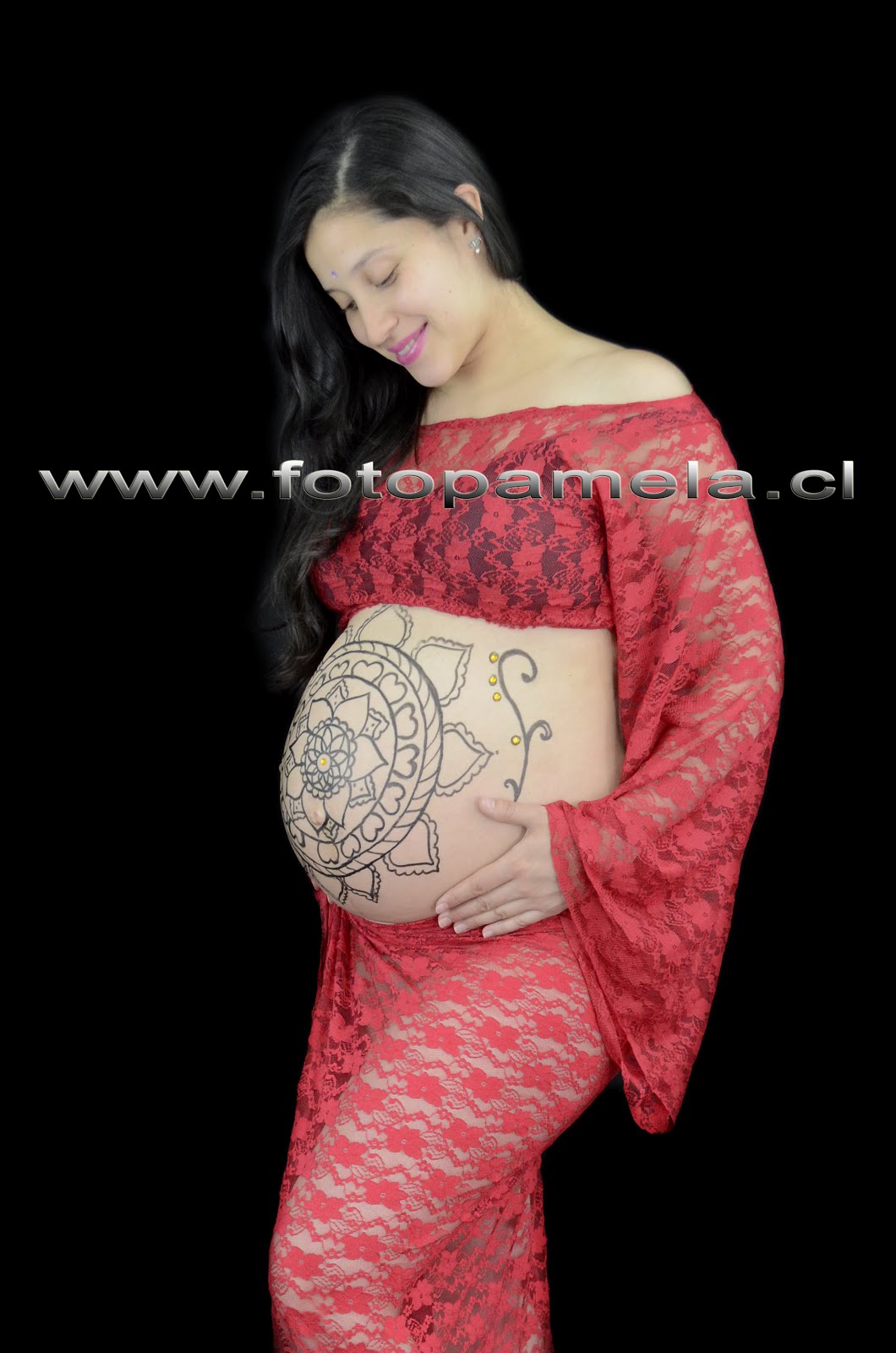 mandala embarazada fotos cuerpo pintado chile