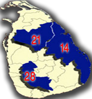  UPFA secured a massive victory in the Sri Lanka Provincial council election 2012