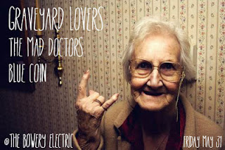 Graveyard Lovers Play Bowery Electric on Friday, May 31st (Brooklyn Swamp Rock)
