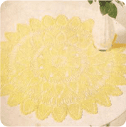Centro de Mesa "Maravilla" a Crochet Centro de Mesa "Maravilla" a Crochet