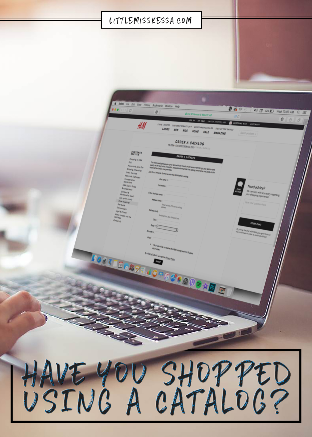 HAVE YOU TRIED CATALOG SHOPPING? A Day In The Life Of This Miss