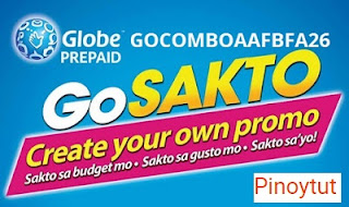 GOCOMBOAAFBFA26 GLOBE 26PHP Only GOCOMBOAAFBFA26 GLOBE 26PHP Only