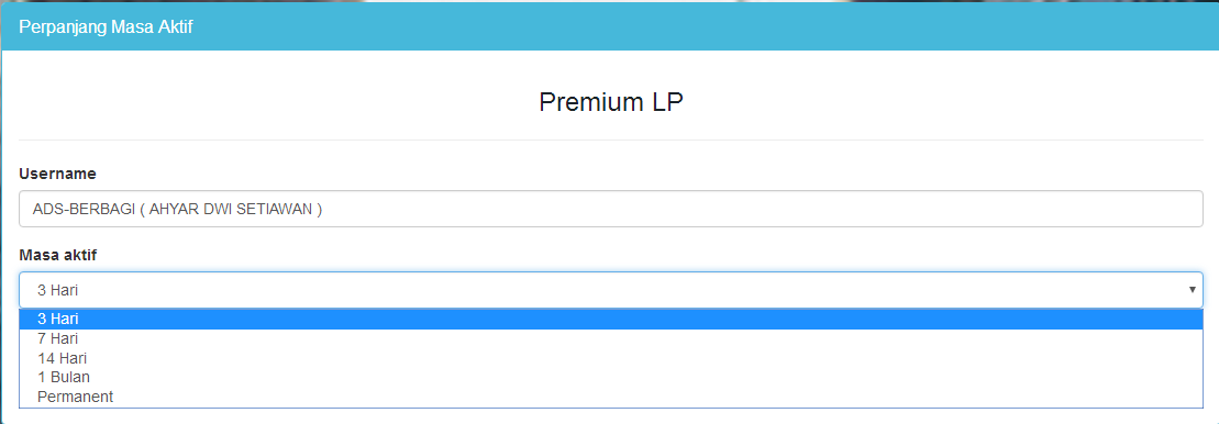 Username ad. Username ad
