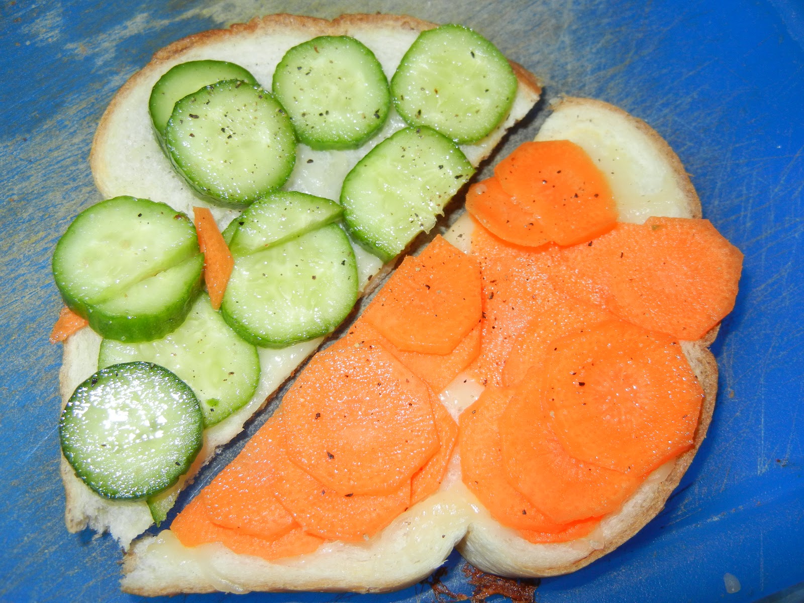 Yashodha's kitchen CARROT CUCUMBER SANDWICH