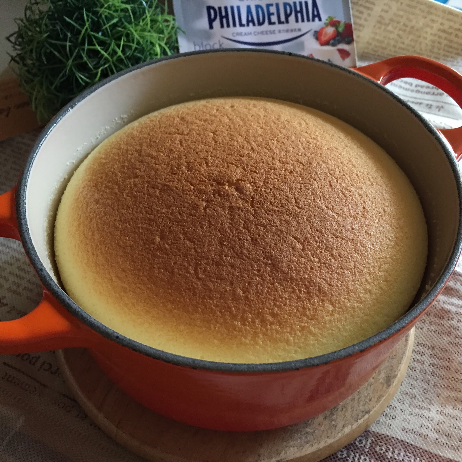 My Mind Patch Light Japanese Cheesecake (2egg recipe)