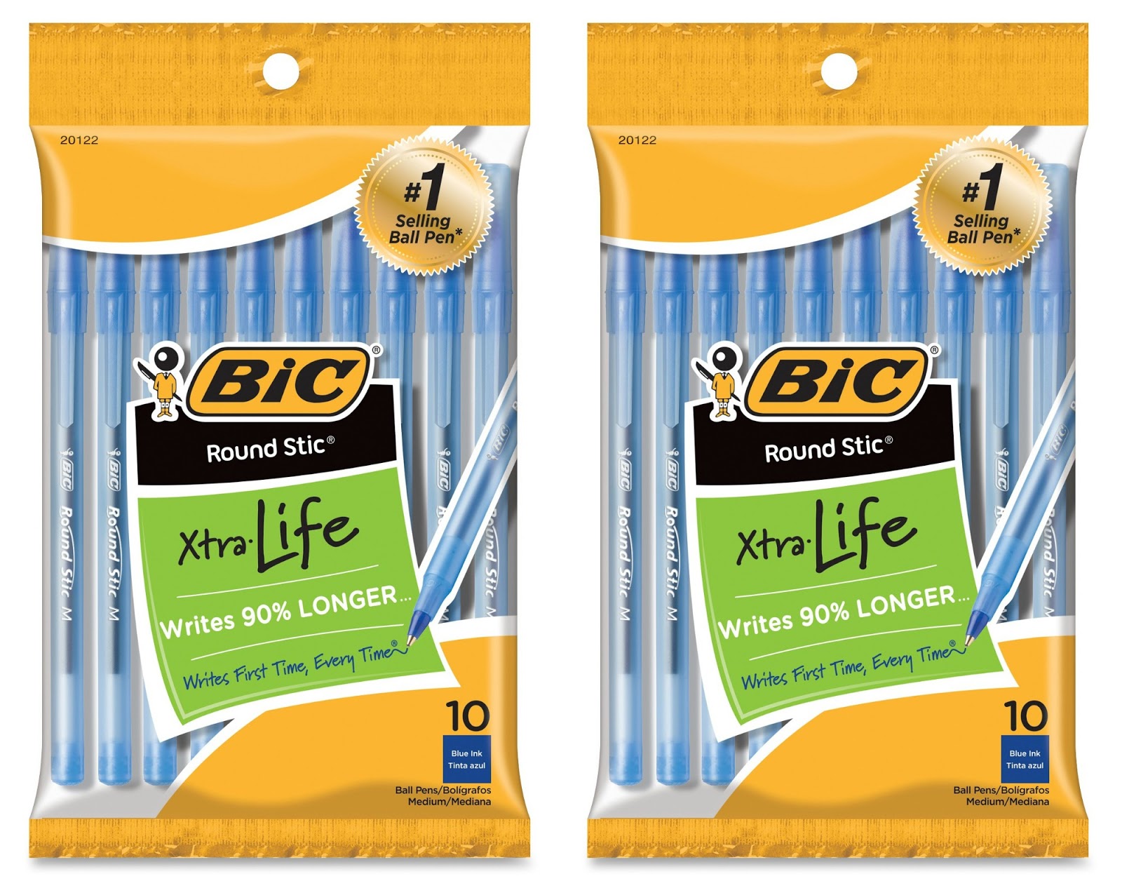 Dollar General Free Bic Round Stic Pens (Usually 1.50!)