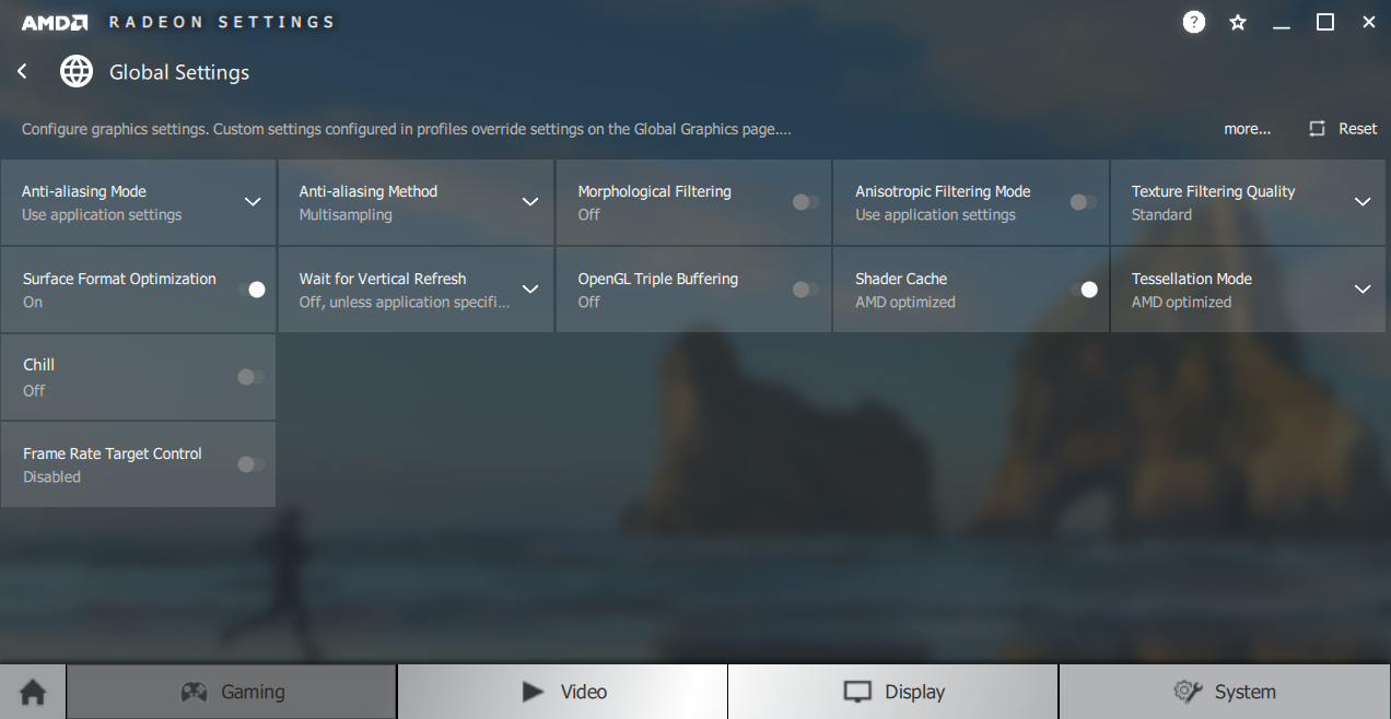 Amd radeon settings windows 10. Amd radeon settings 17.10.1.