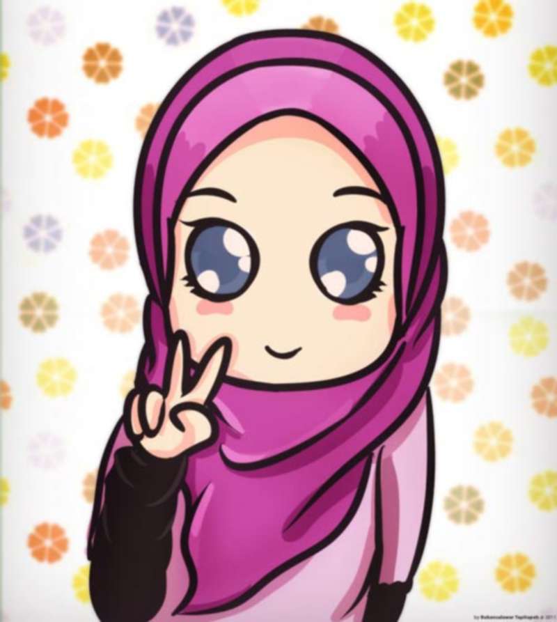 19 Kartun Muslimah Lucu - Anak Cemerlang