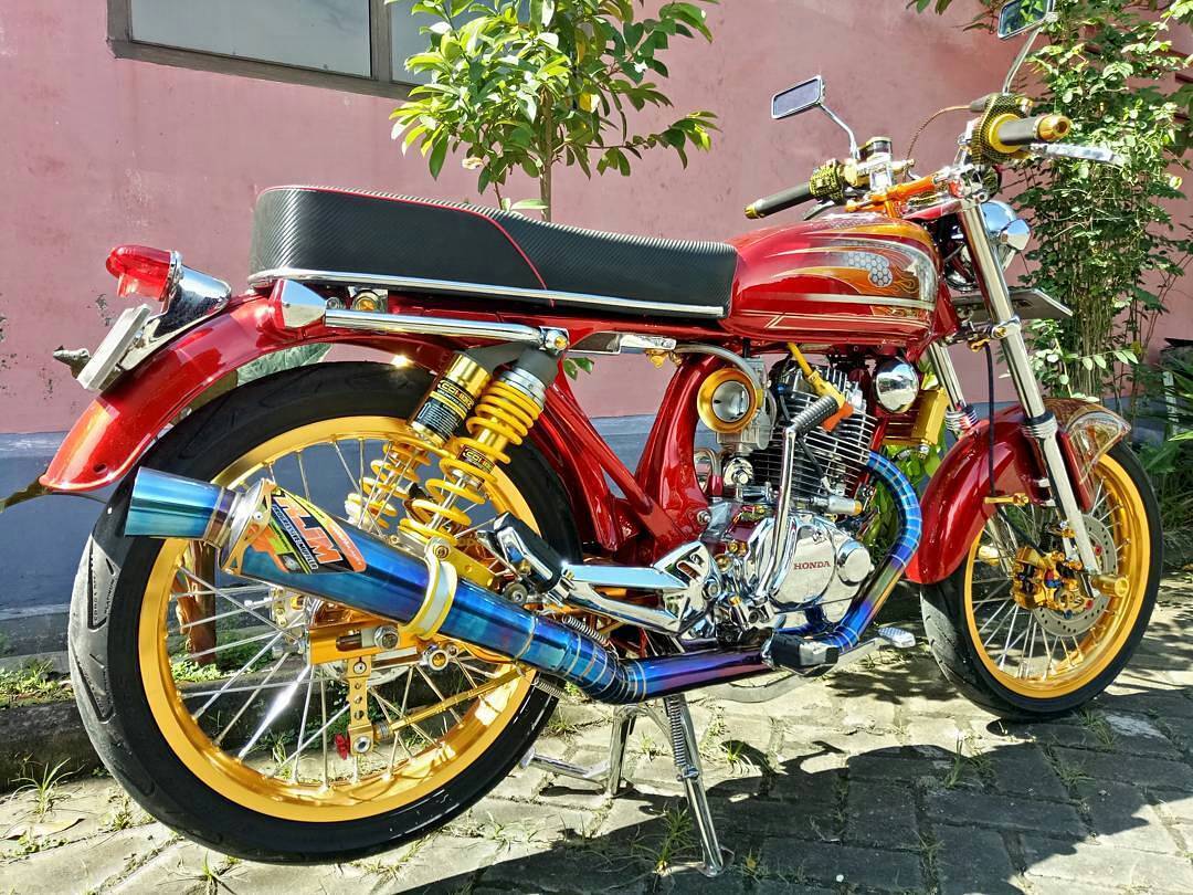 Cb Malang 30 Foto Modifikasi Honda Cb Klasik Paling Keren