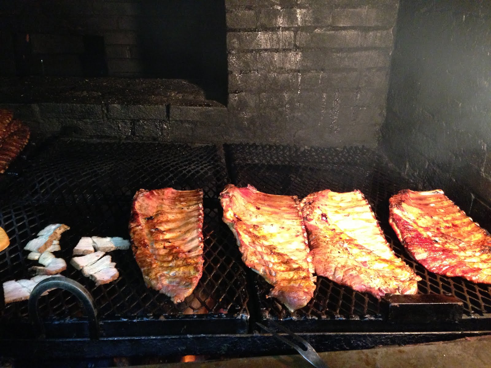 Man Up Tales of Texas BBQ™ The pit at People's Barbeque (Miami, FL)