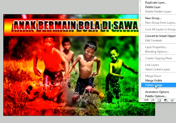 CARA MUDAH BELAJAR MENGEDIT FOTO MENGGUNAKAN LAYER DENGAN ADOBE