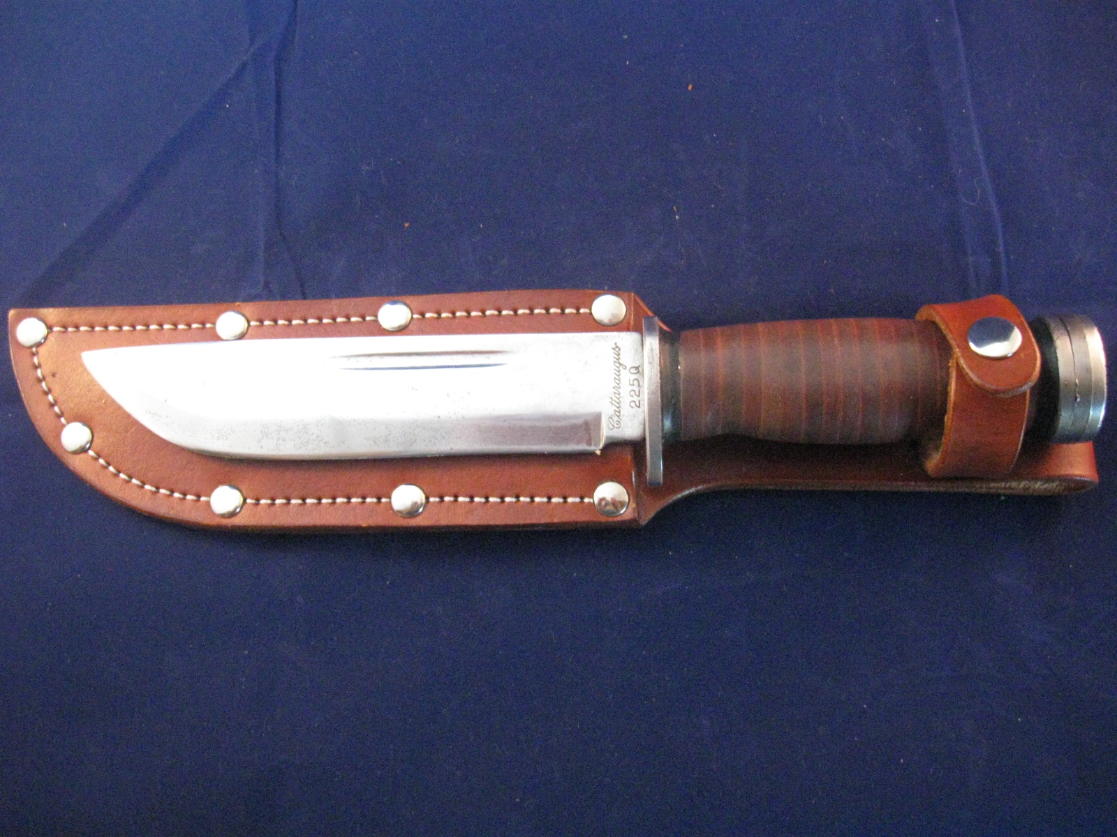 Cattaraugus 225Q the Original Quartermaster knife and the P3 Ontario Quartermaster knife