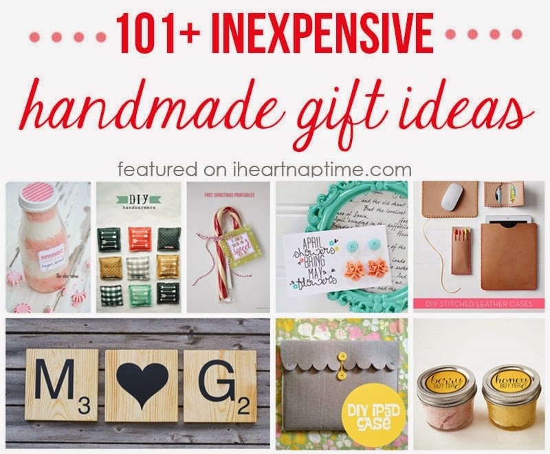 101+ Inexpensive Handmade Christmas Gifts DIY Craft Projects
