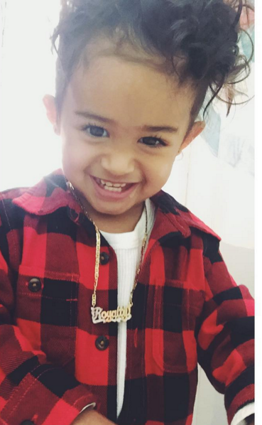 Chris Brown babymama & daughter royalty are too cute for words ...