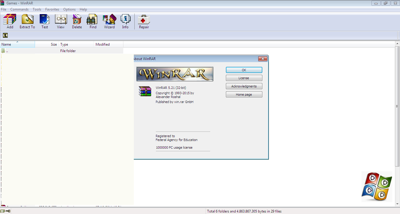 Download WinRar 5.21 Final Terbaru Full Version