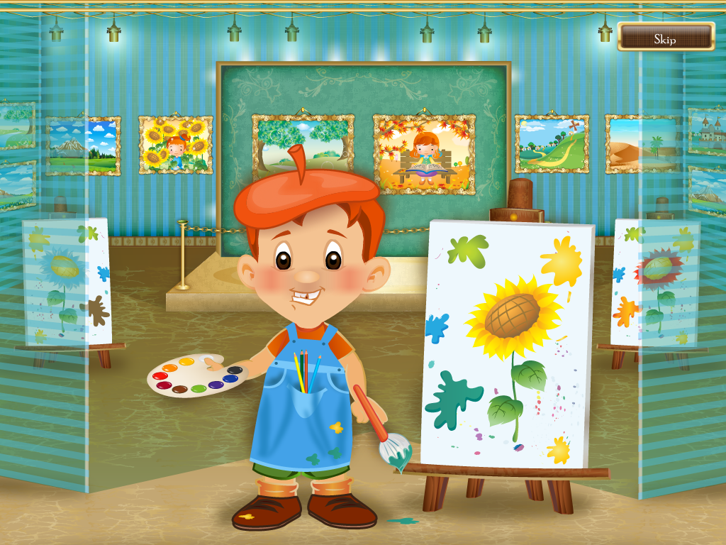 Introducing, Describe with Art! ((App Review)) - Speech Time Fun