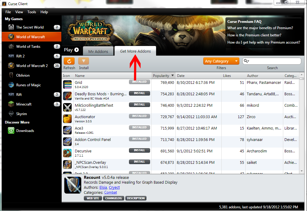 Curse Client Not Updating Addons Curse Client Not Updating Addons