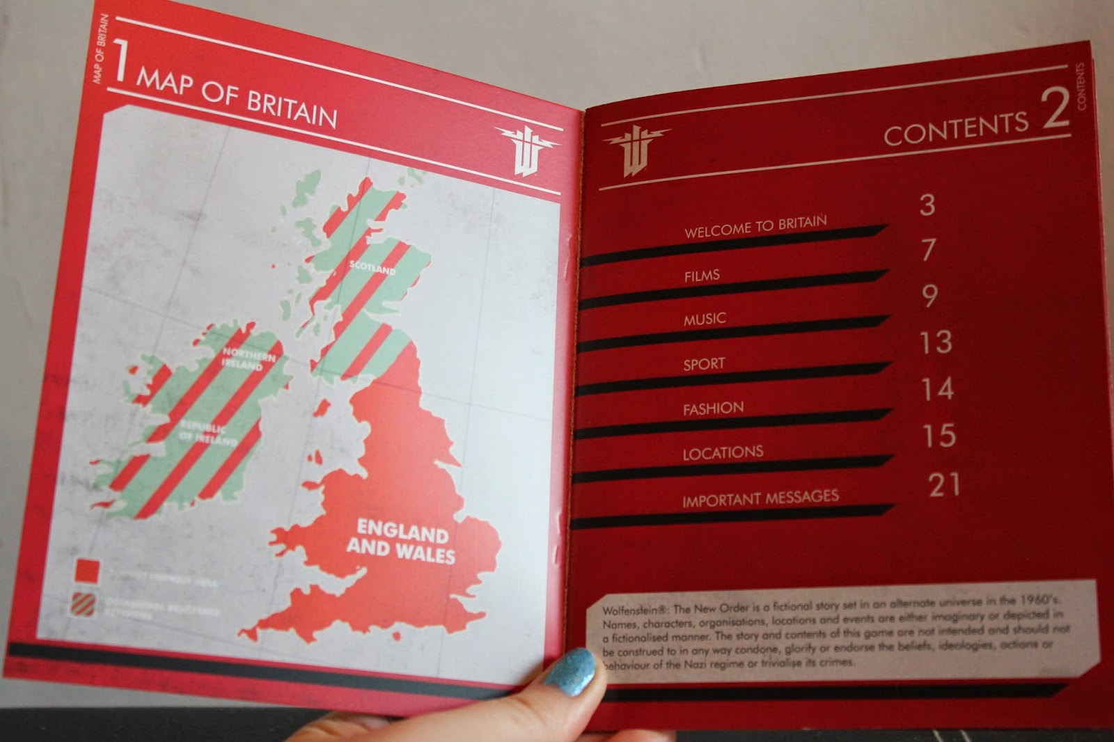 The wolfenstein the new order карта