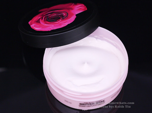a photo of The Body Shop British Rose Instant Glow Body Butter