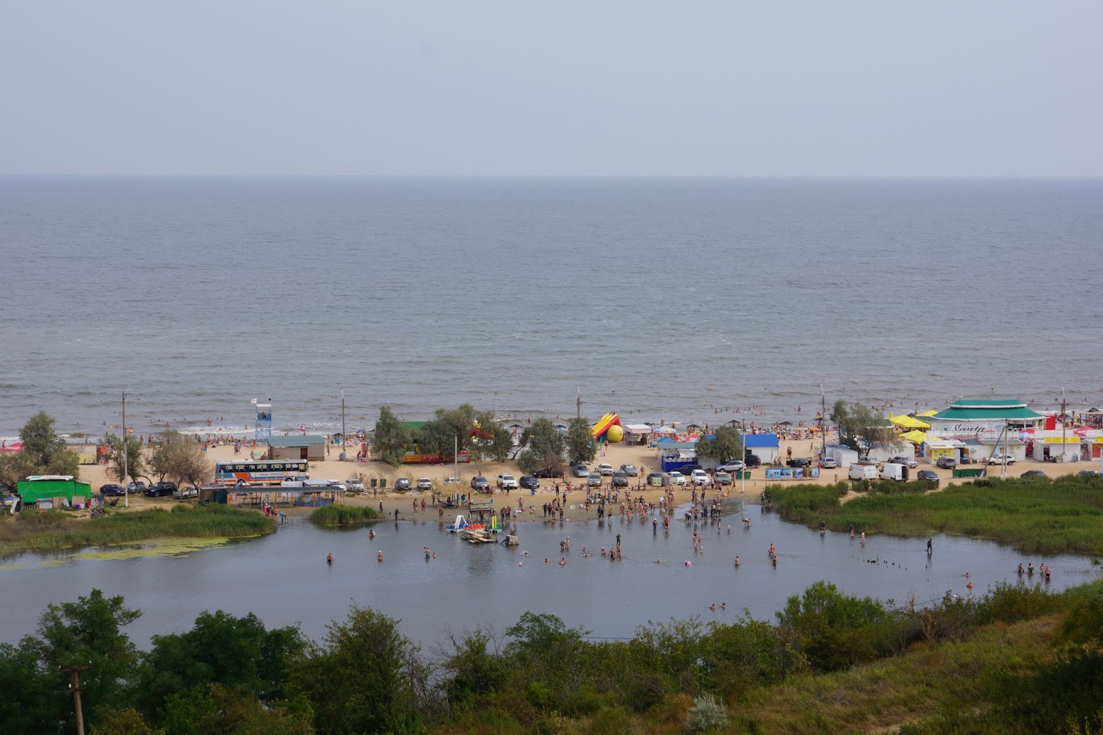 Станица голубицкая фото поселка и пляжа
