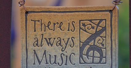 There is always music in the garden ~ Gardening Stuff