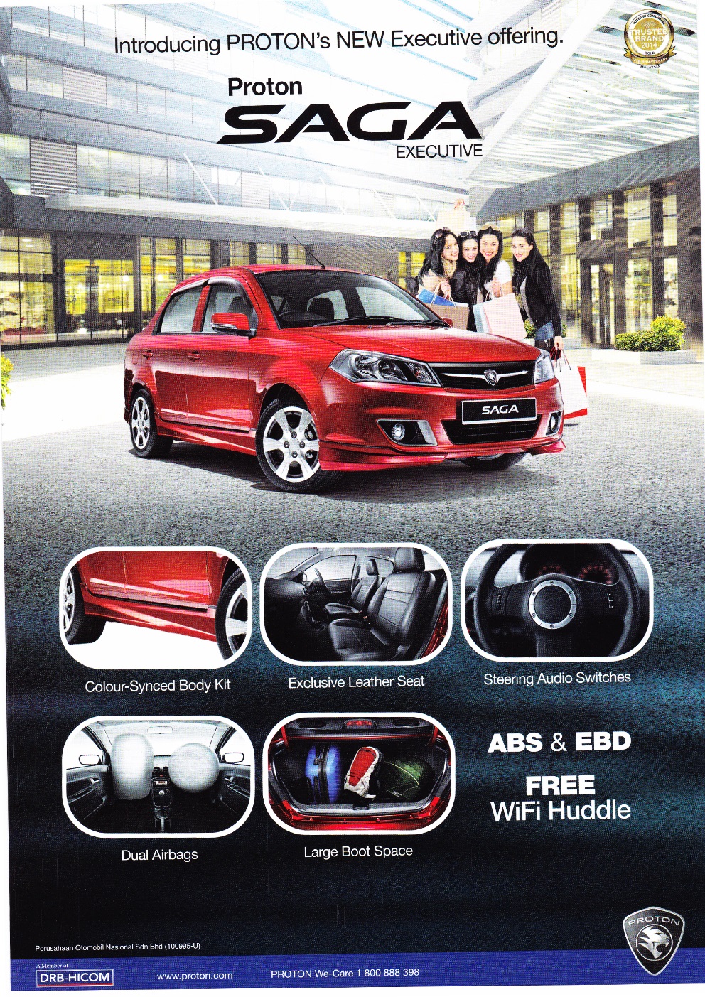 Promosi Proton & Perodua: Proton Saga FLX Executive - Baru