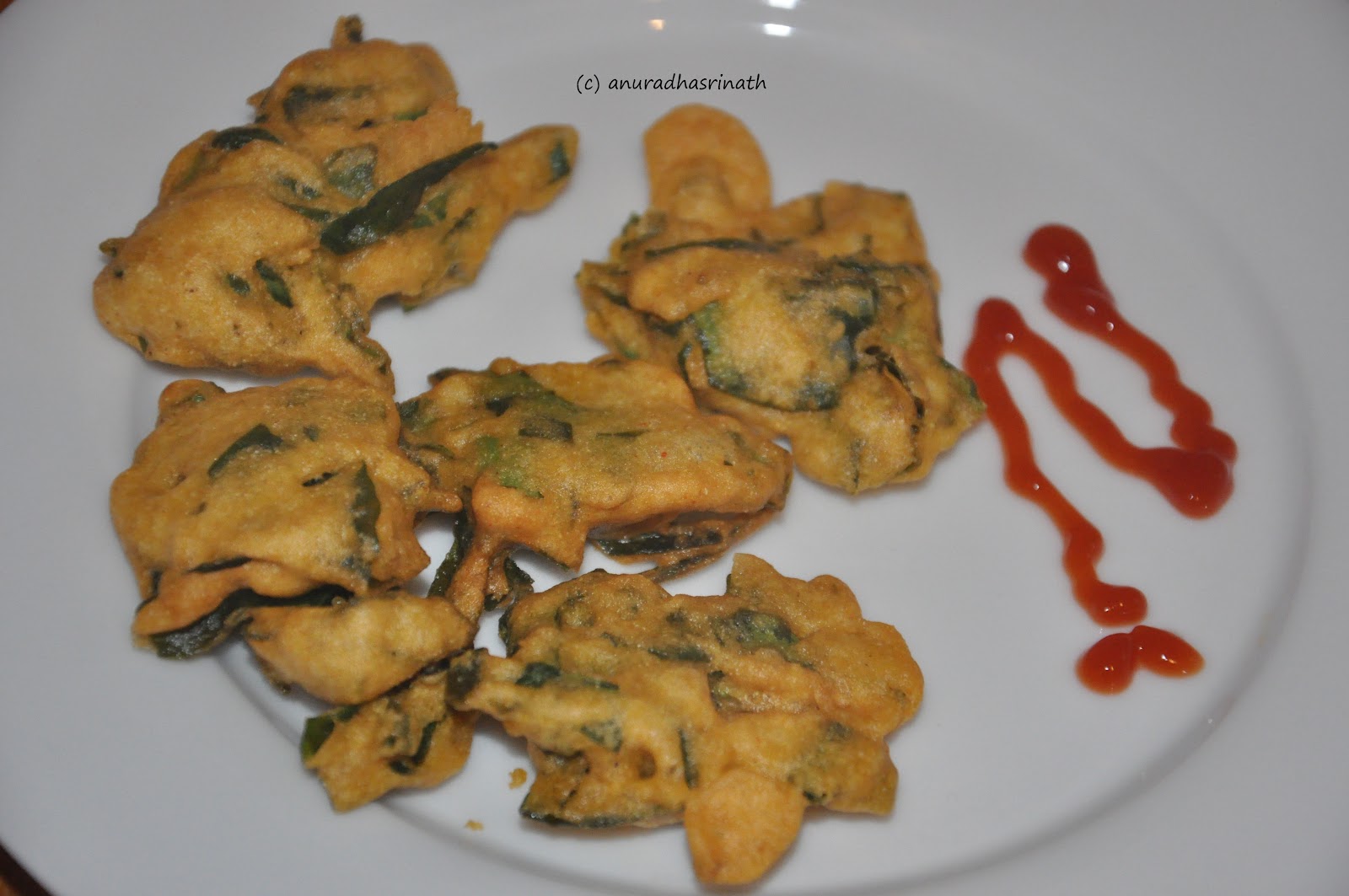 Life Is Beautiful Spinach Pakora