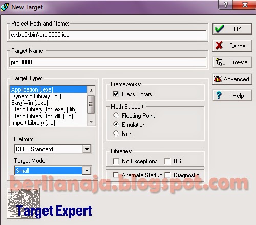 Cara Membuat File Project di Borland C++ ~ Mari belajar :)