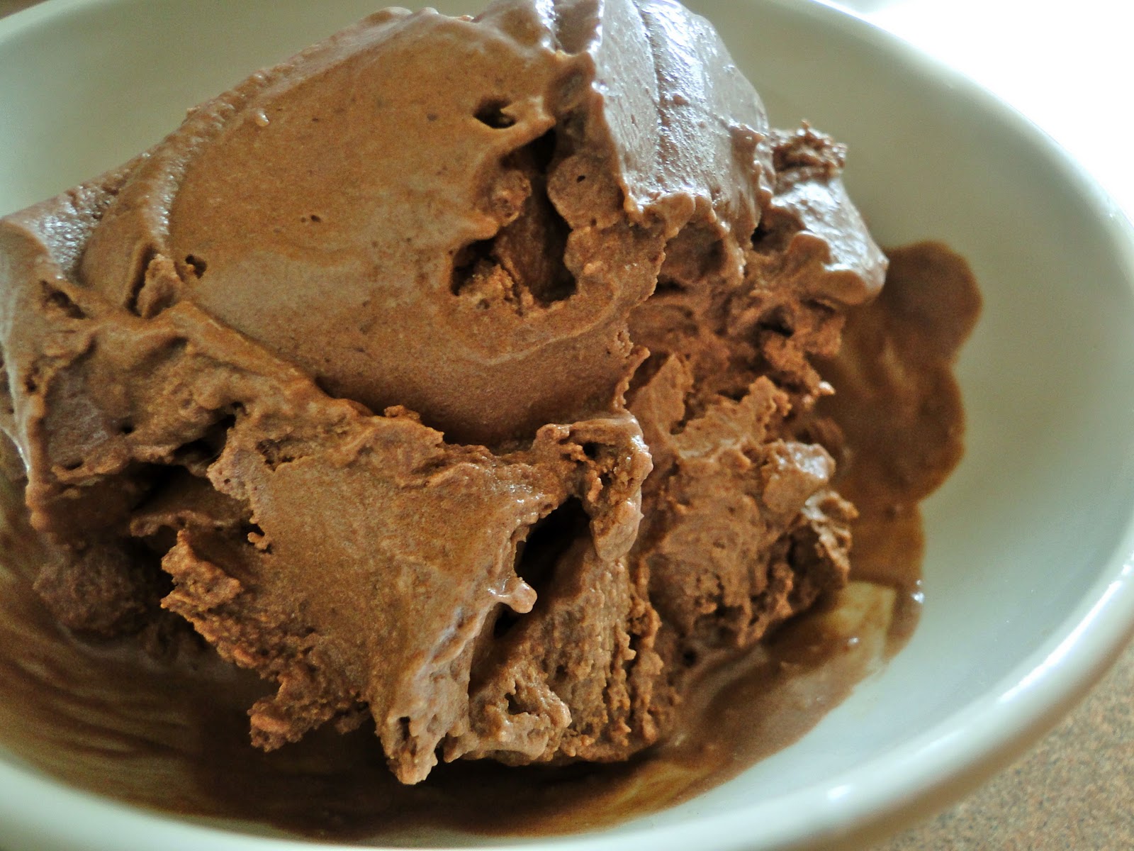 SketchFree Eating Creamy Carob Ice Cream w/ Stevia (Vegan, GF)