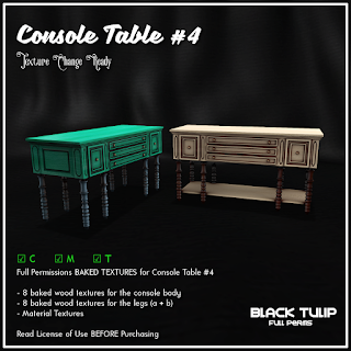 [Black Tulip] Textures - Console Table #4