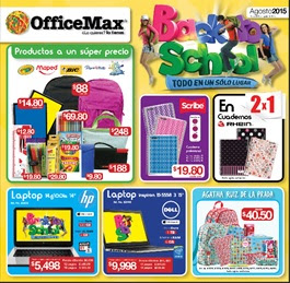 Catálogos Folletos México: Catálogo Office Max Agosto 2015
