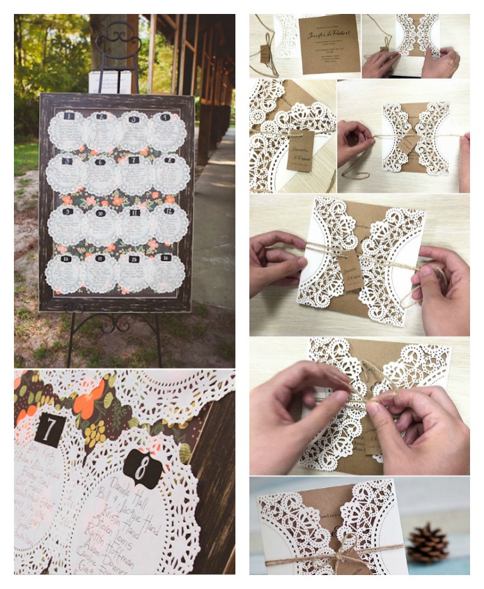 invitaciones con blondas de papel piku una pizca de hogar 11 usos de las blondas en tu boda invitaciones con blondas de papel piku una pizca de hogar 11 usos de las blondas en tu boda