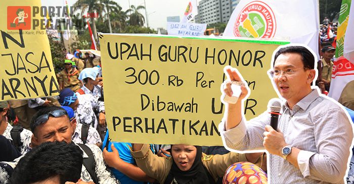 Sejahterakan HONORER! Ahok akan naikkan gaji guru honorer minimal UMR Sejahterakan HONORER! Ahok akan naikkan gaji guru honorer minimal UMR