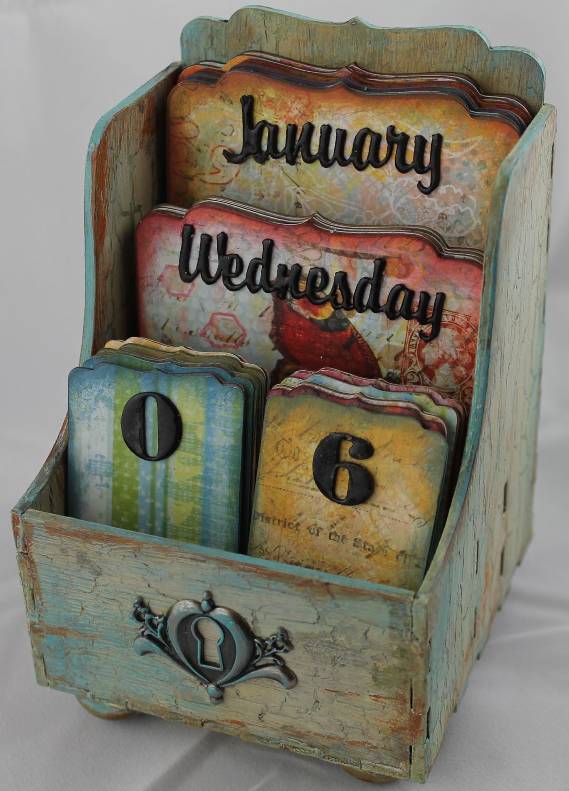 ShelbyDoodle Designs DT Project Perpetual Calendar by Gina's Designs
