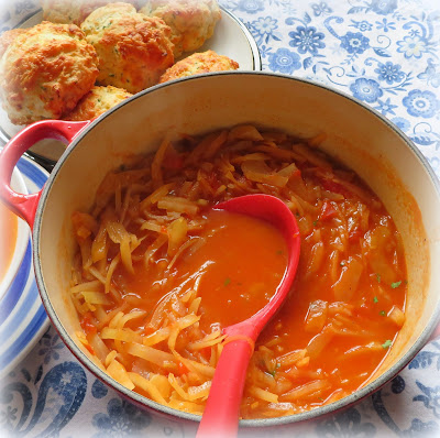 Cabbage & Tomato Soup