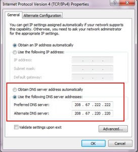 Mengubah Setting DNS pada Windows 7