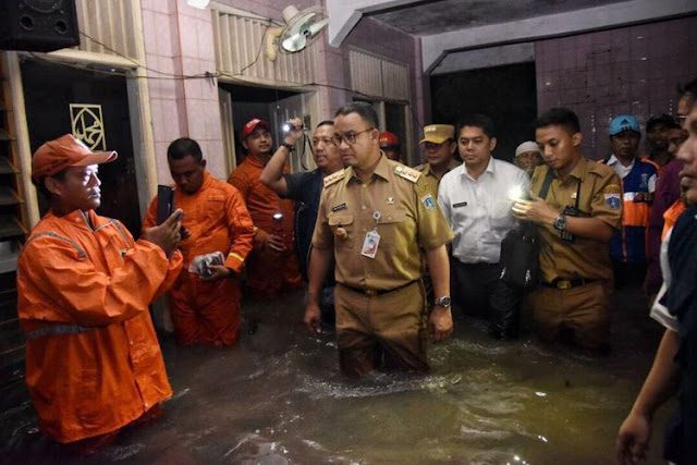 Jakarta Akan di Hantam Banjir Besar dan Ini Tanggapan Anies