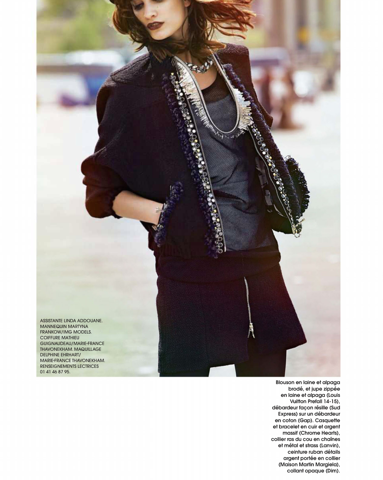 tendances capitales: martyna frankow by taki bibelas for marie claire ...