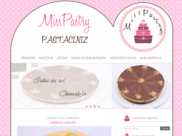 MissPastry Blog-Logo-Kartvizit Tasarım