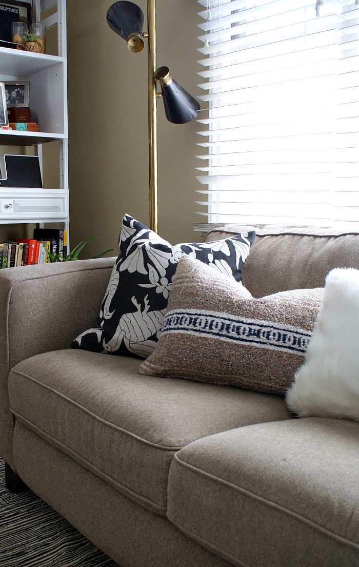 modern eclectic living room makeover