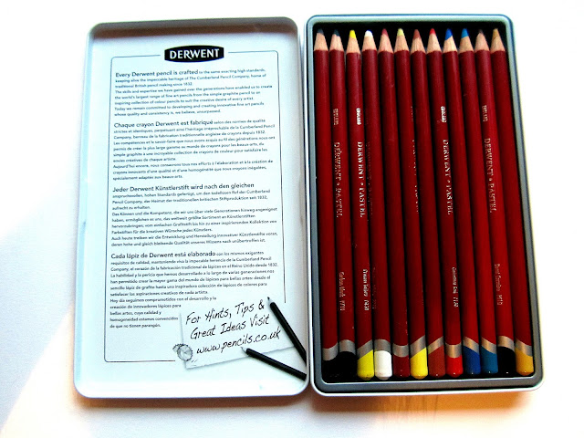 Derwent pastel pencils