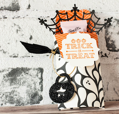 Halloween Week - How to Make a Treat Pouch with the Gift Bag Punch Board