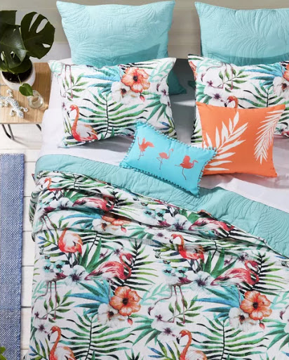 Tropical Pink Bedding