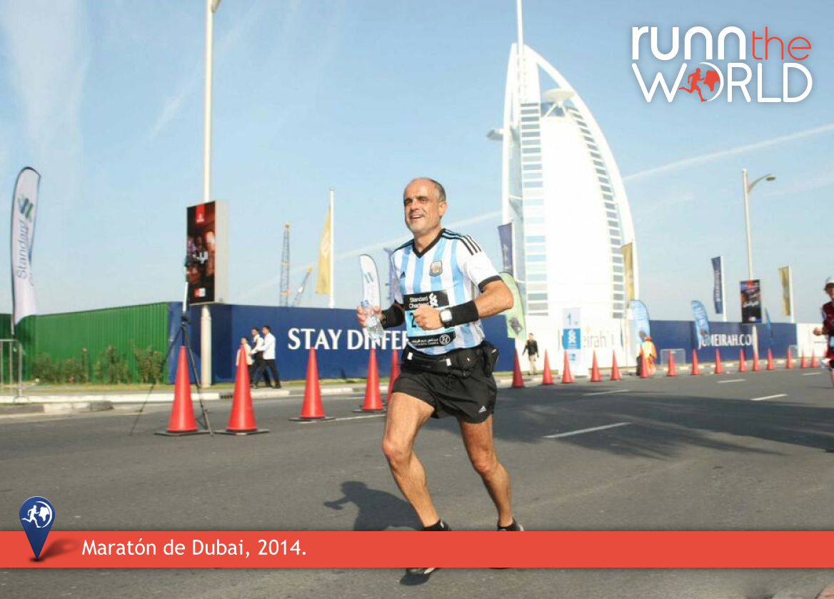 Daniel Arcucci Maratón Dubai 2014