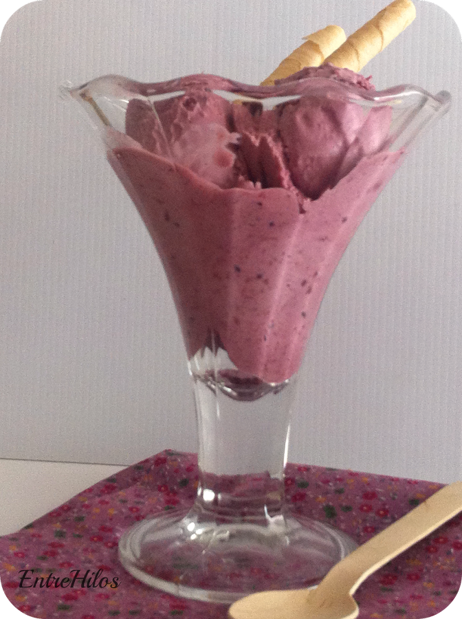 helado de mora
